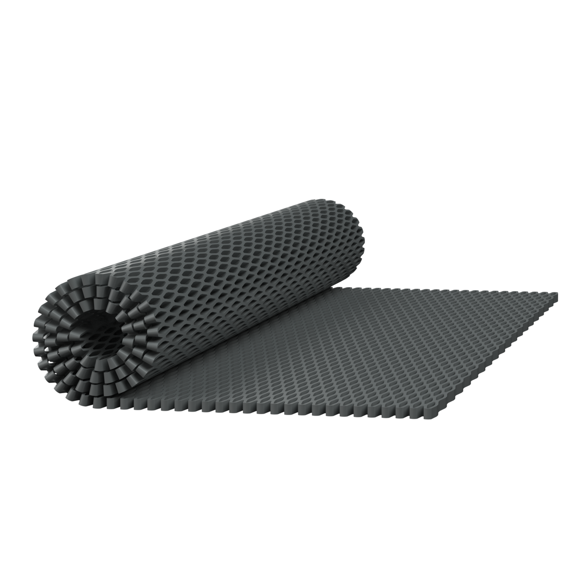 EMS Struxaform Lattice rolled for storage · Slate colorway