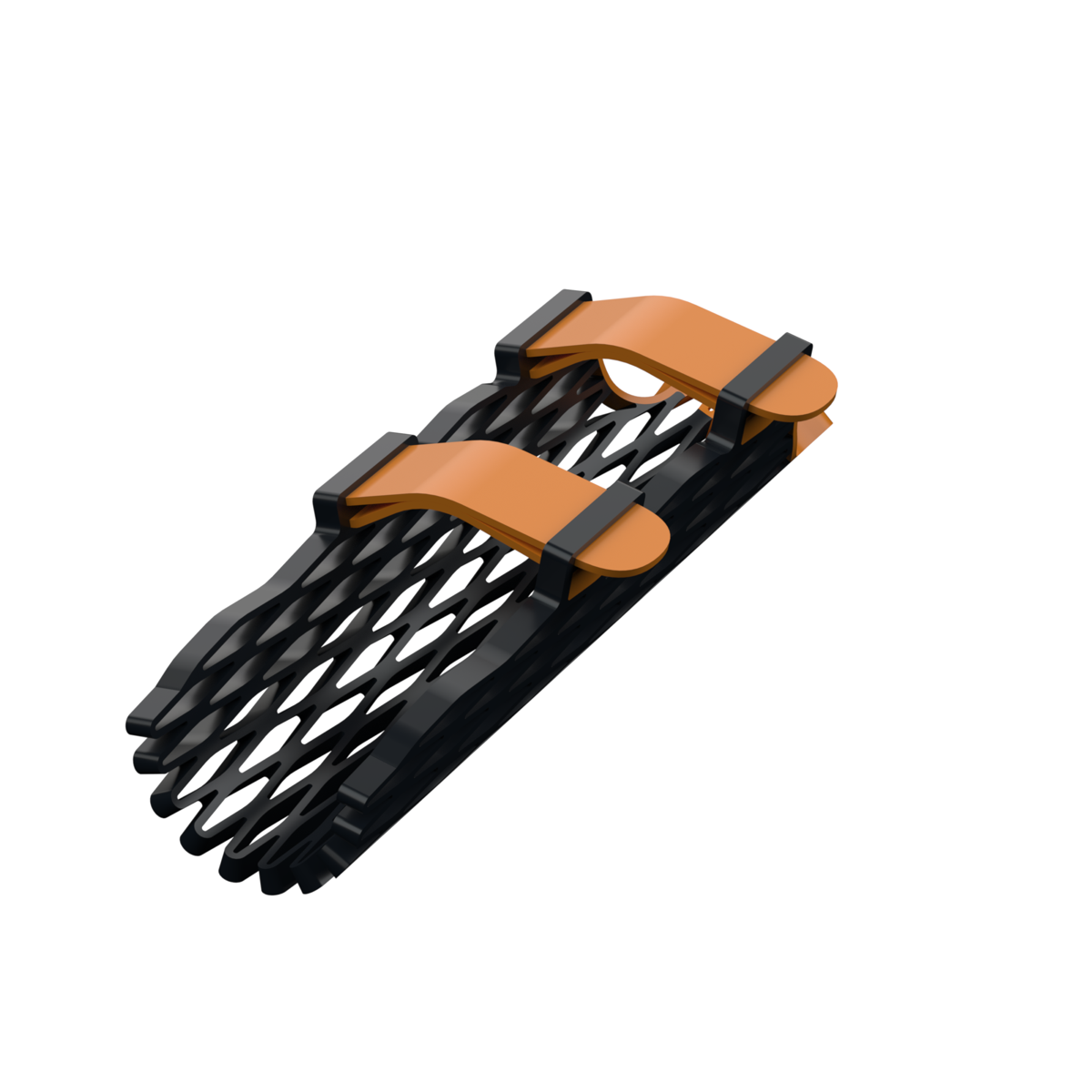Struxaform MCP Support Splint — Ember colorway, extended cushioned form