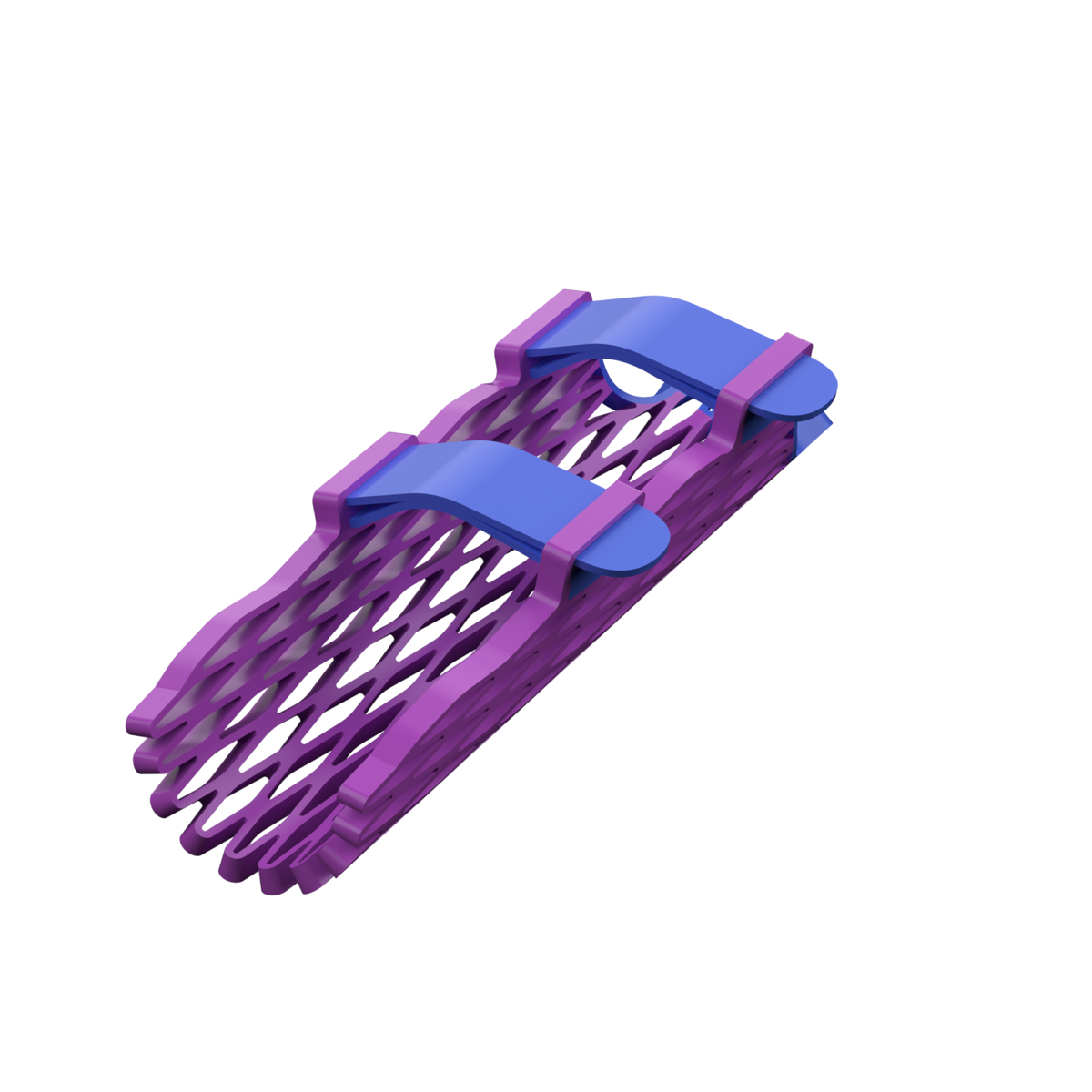 Struxaform MCP Support Splint — Twilight colorway, extended cushioned form
