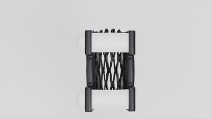 Struxaform Finger Splint — top view showing the open lattice